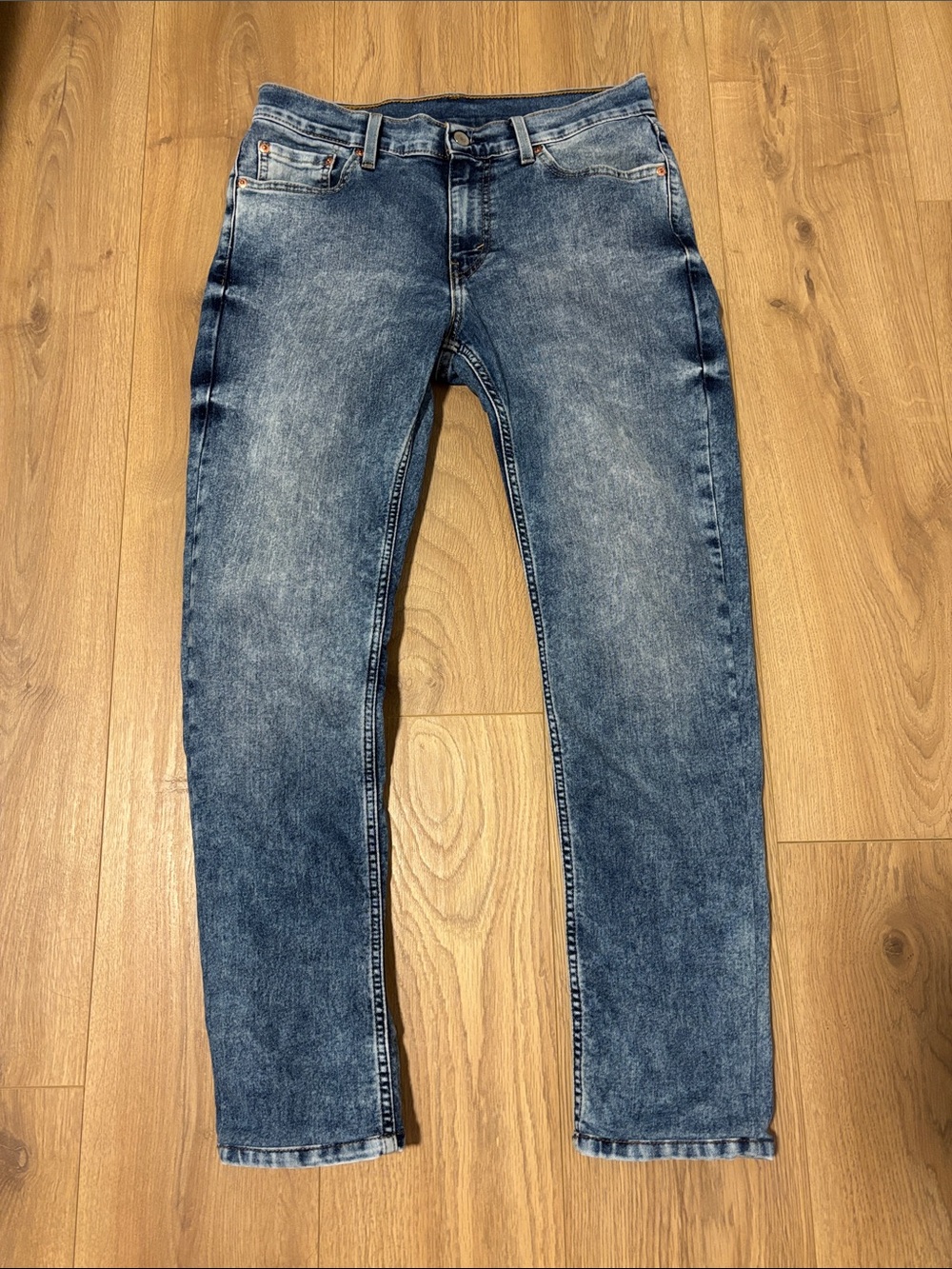 Levi’s 511 Slim Fit Men’s Jeans – W30 L32 – Acid Wash Blue